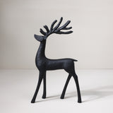 Black Resin Reindeer