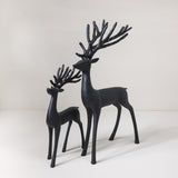 Black Resin Reindeer