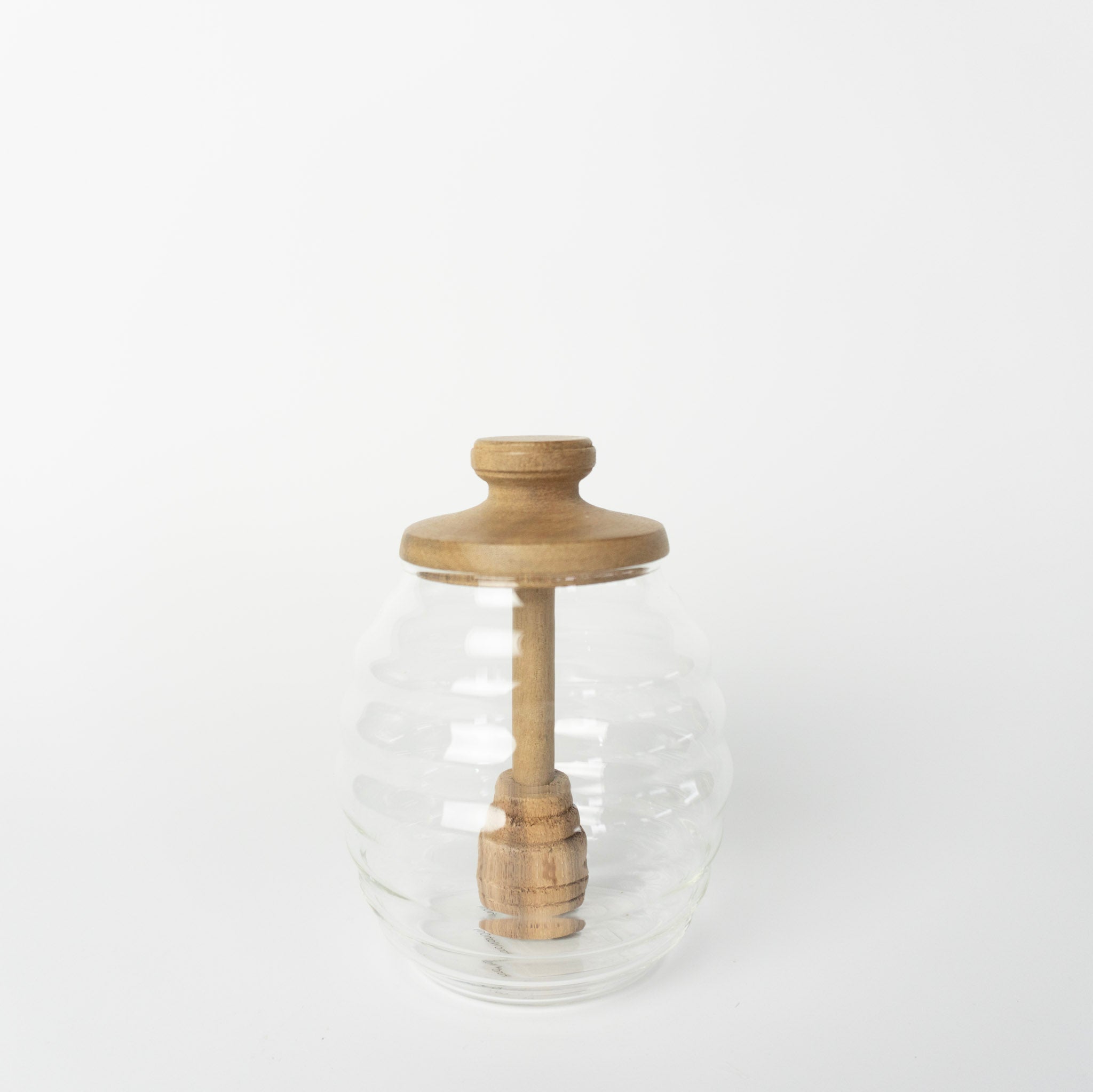 Honey Jar w/Wood Dipper