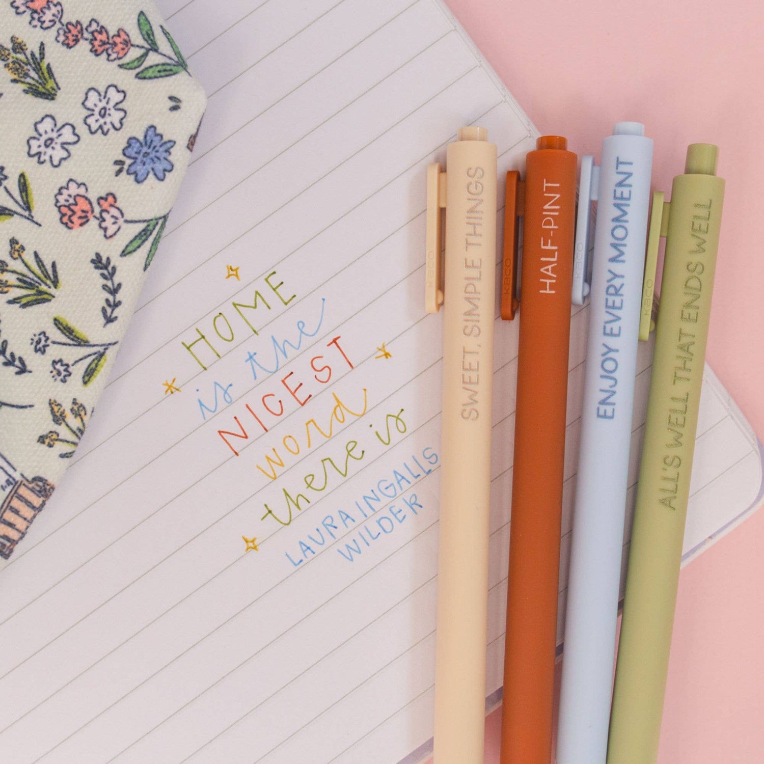 Little House On The Prairie Laura Ingalls Wilder Pen Set