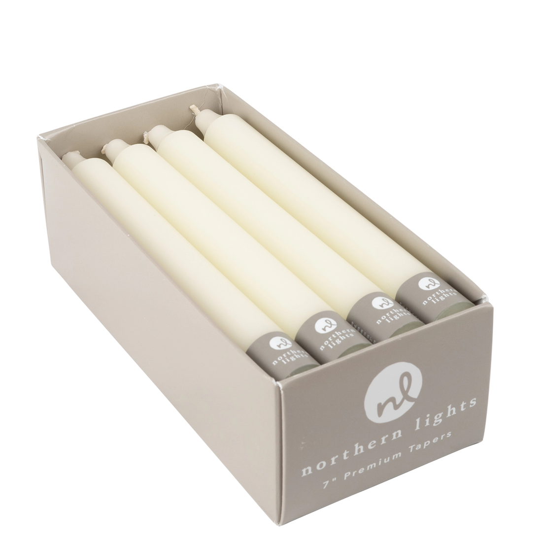 7" Ivory Taper