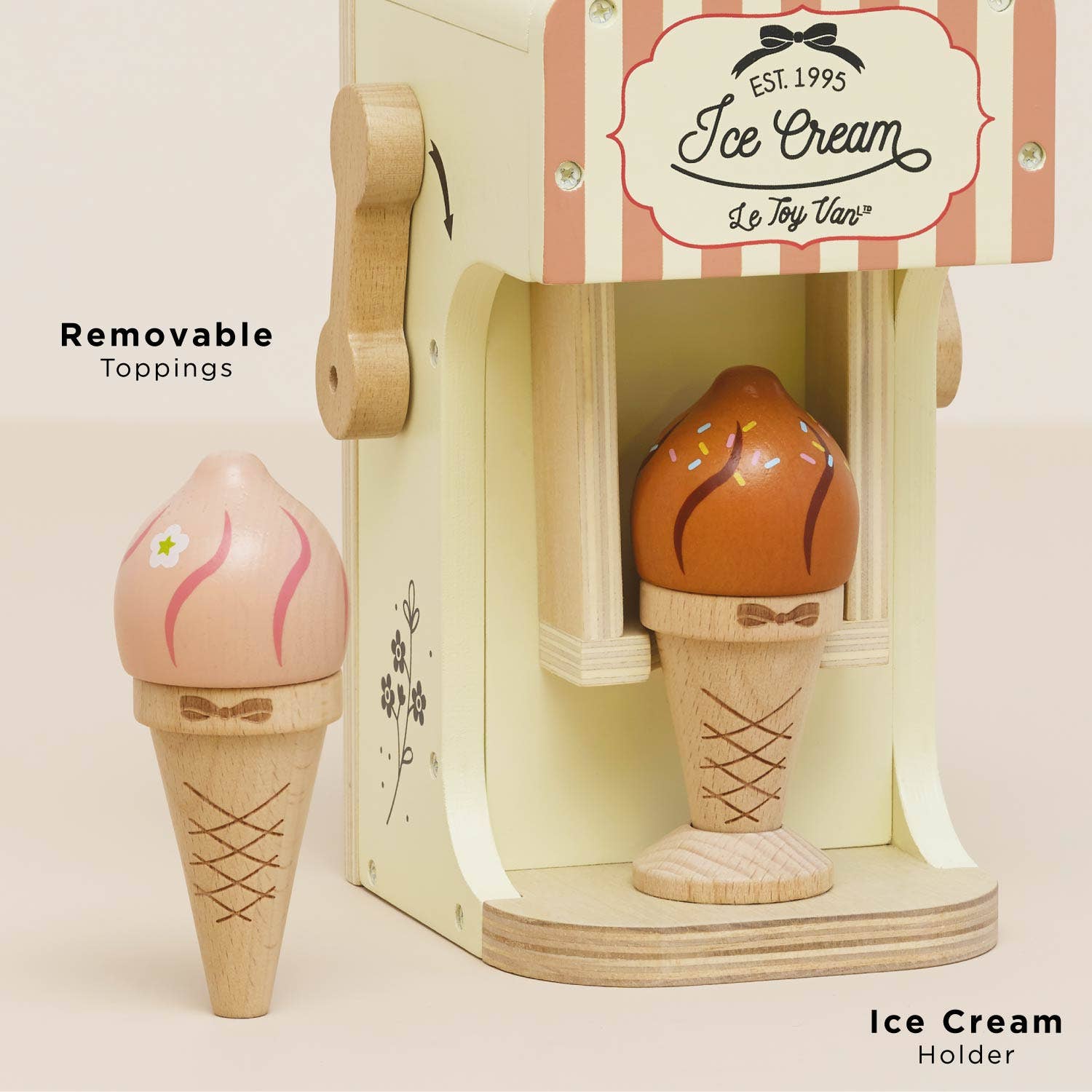 Ice Cream Machine &amp; Play Food Cones