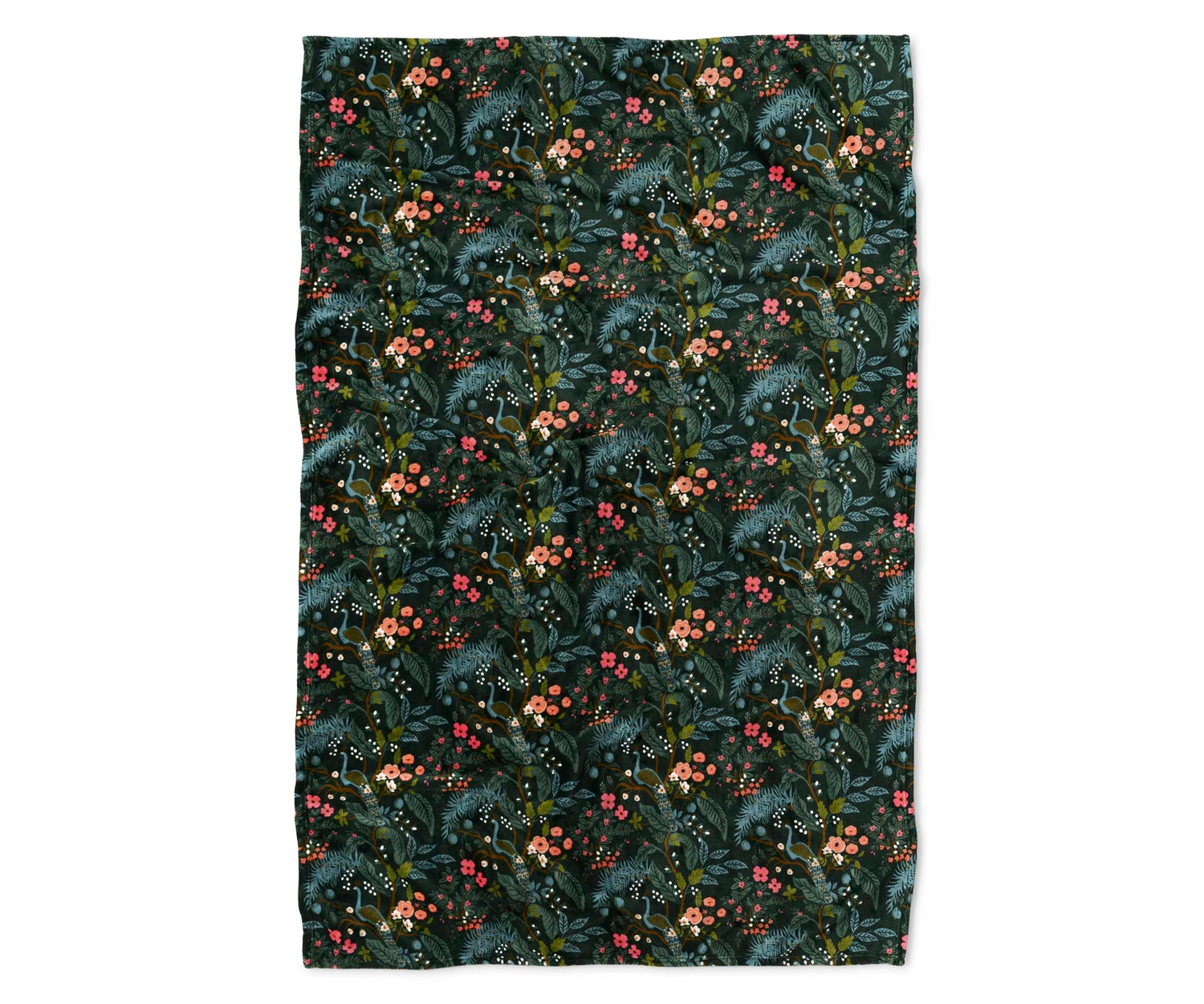 Peacock Fleece Blanket