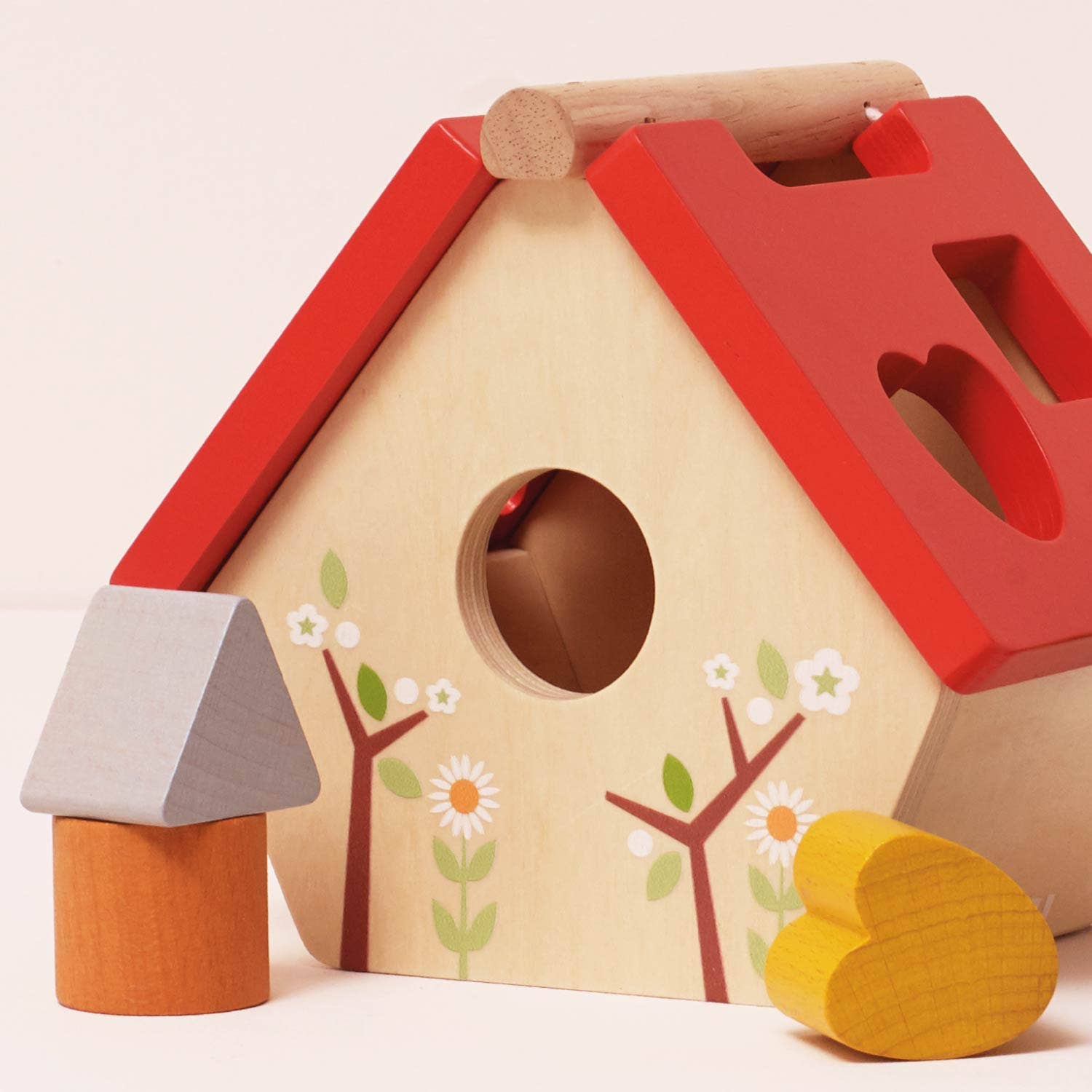 Woodland Bird House Shape Sorter