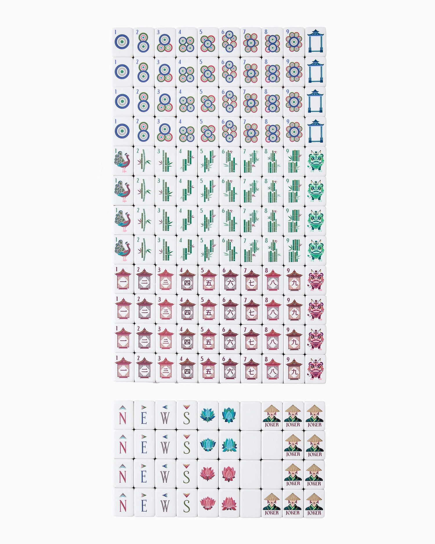 Drake Mahjong Tiles