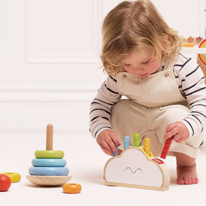 Rainbow Cloud Pop-up Toy