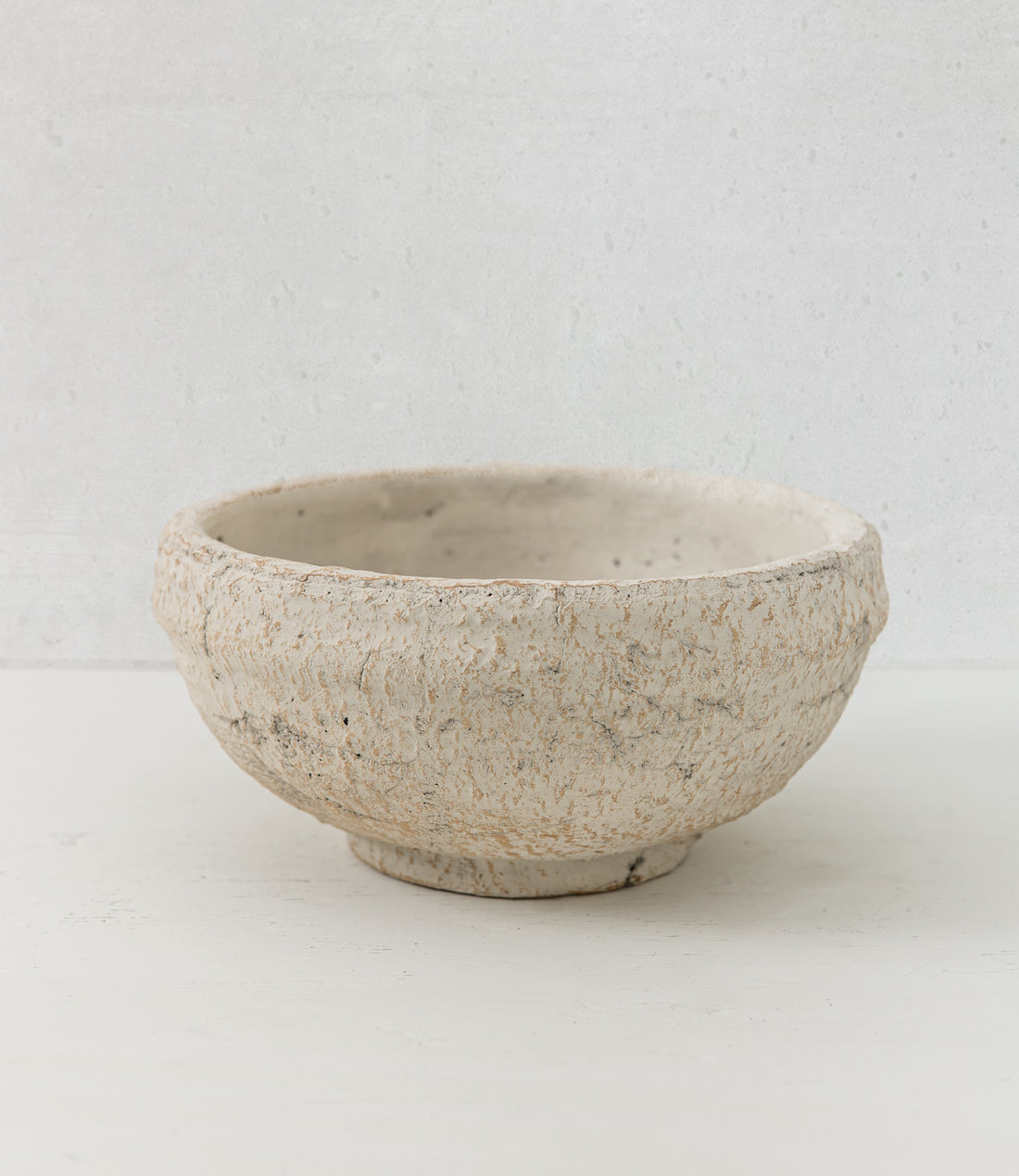 White Washed Terracotta Bowl