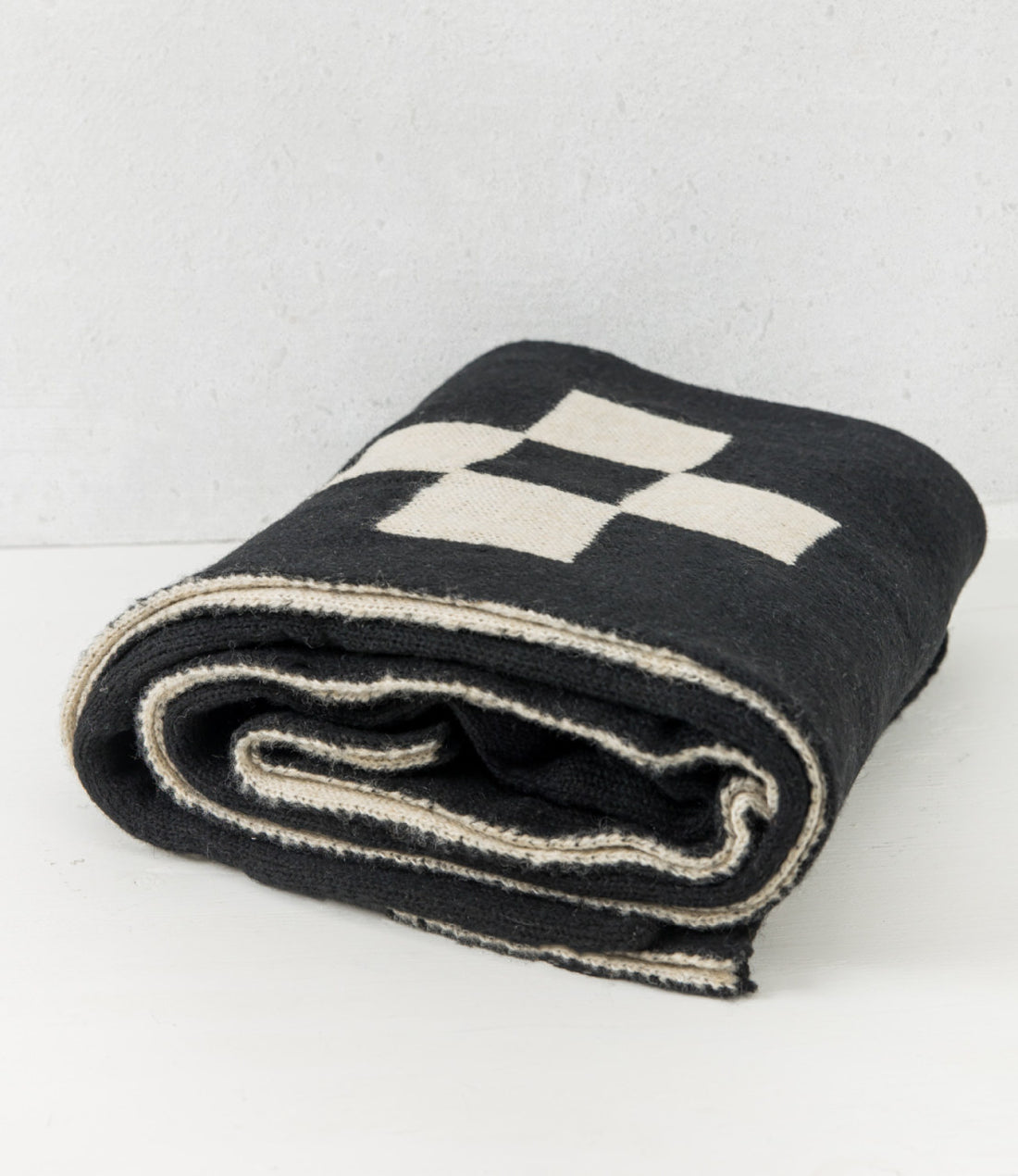 Black Cross Throw Blanket