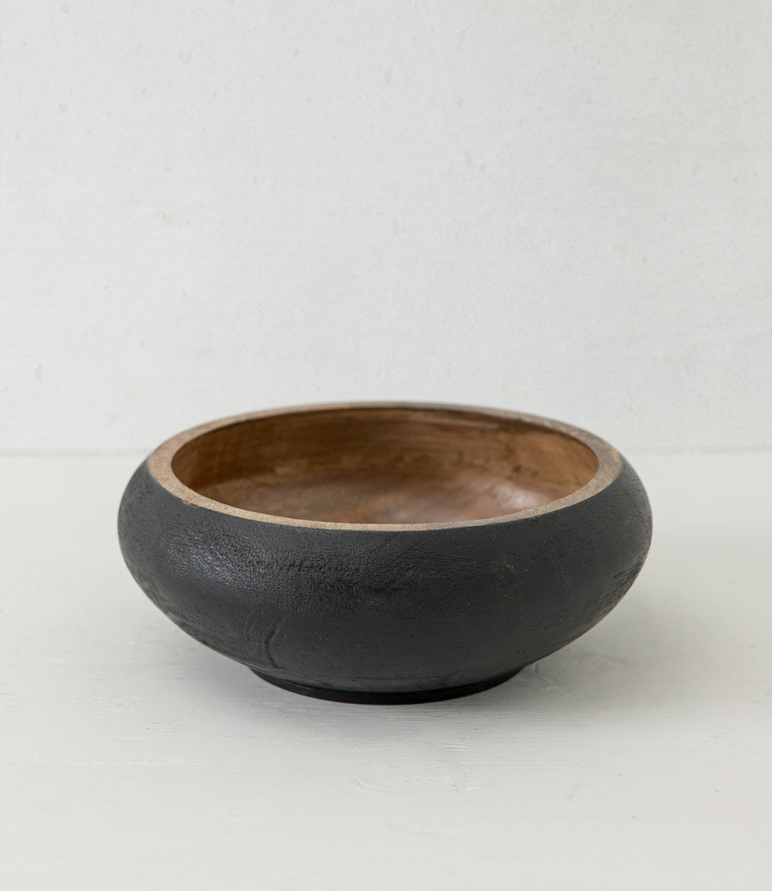 Black Wood Bowl