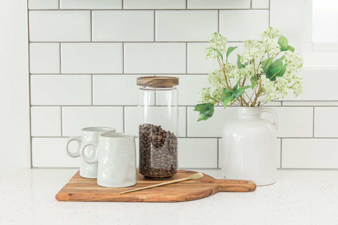 Wood Top Canisters