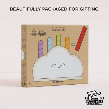 Rainbow Cloud Pop-up Toy
