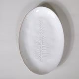 Stoneware Platter w/Tree