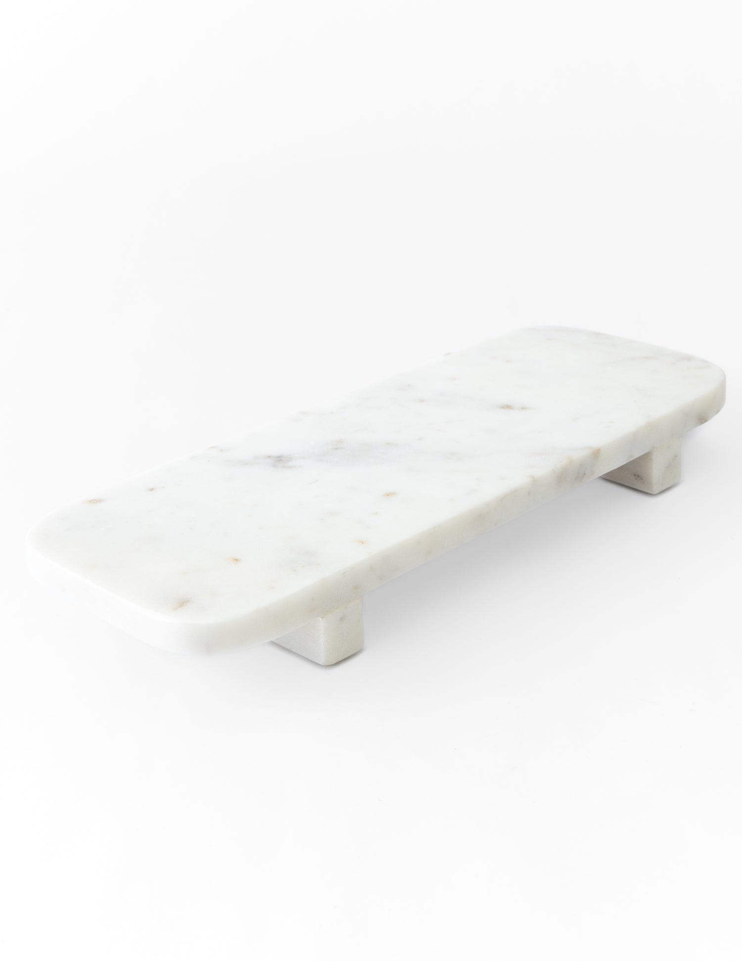 Marble Footed Tray