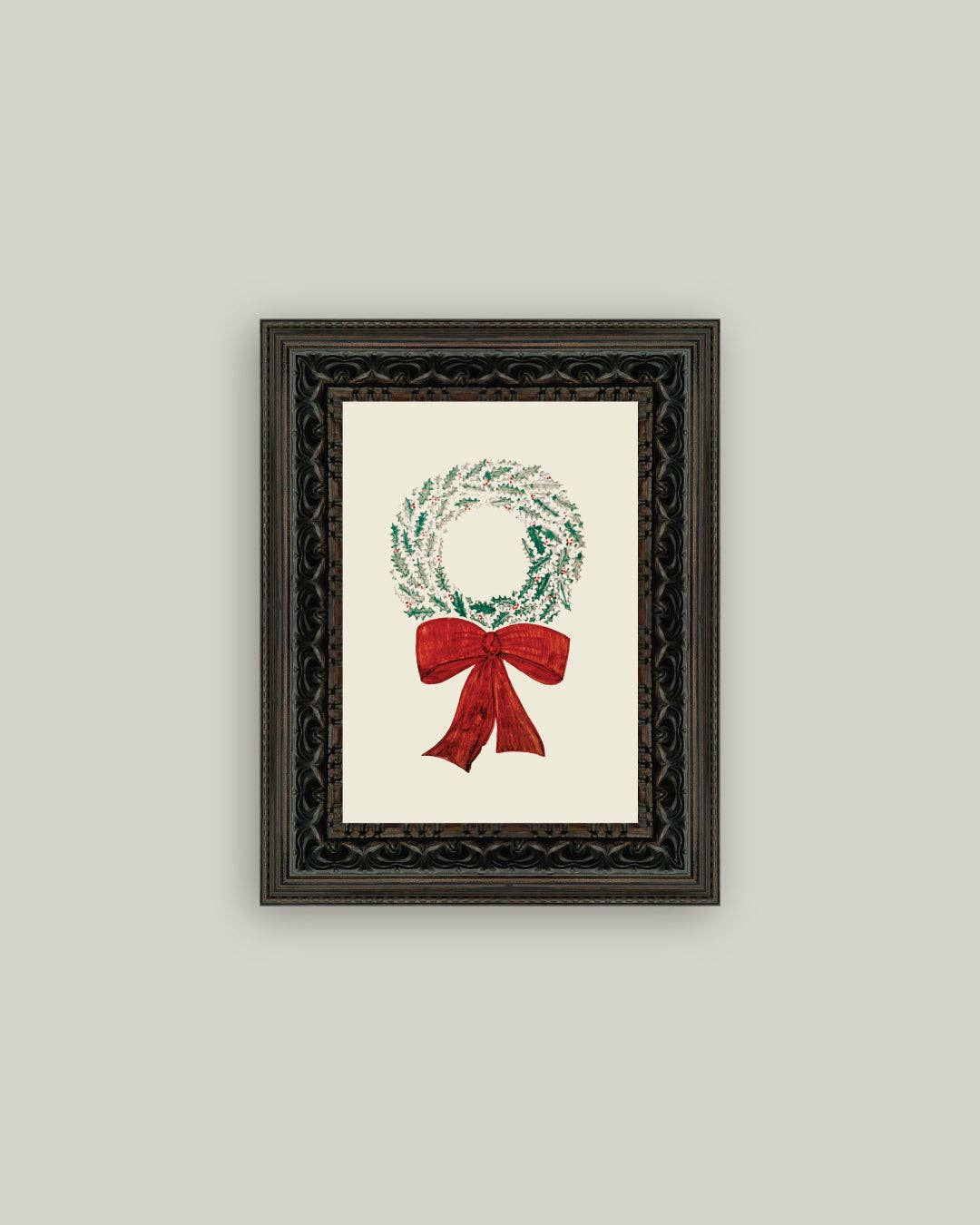 Christmas Wreath Framed Art