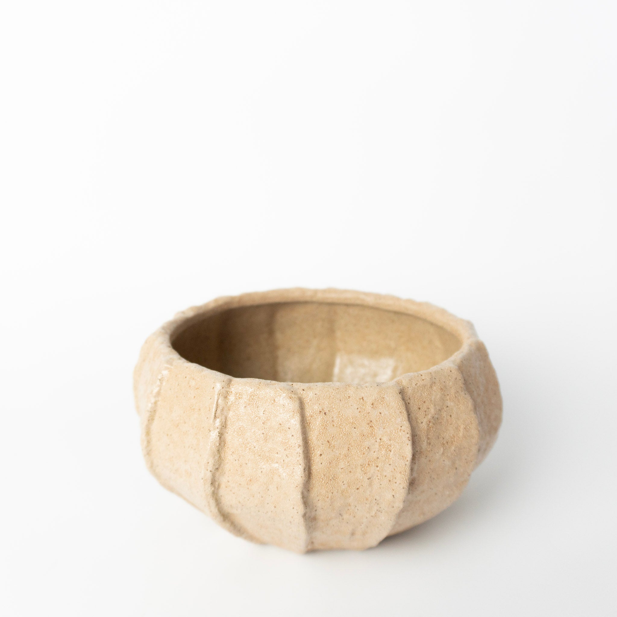 Beige Line Planter