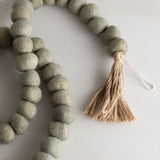 72" Wool Felt Ball Garland