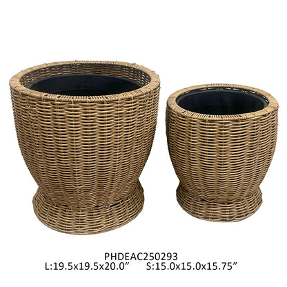 Poly Weave Tree Basket