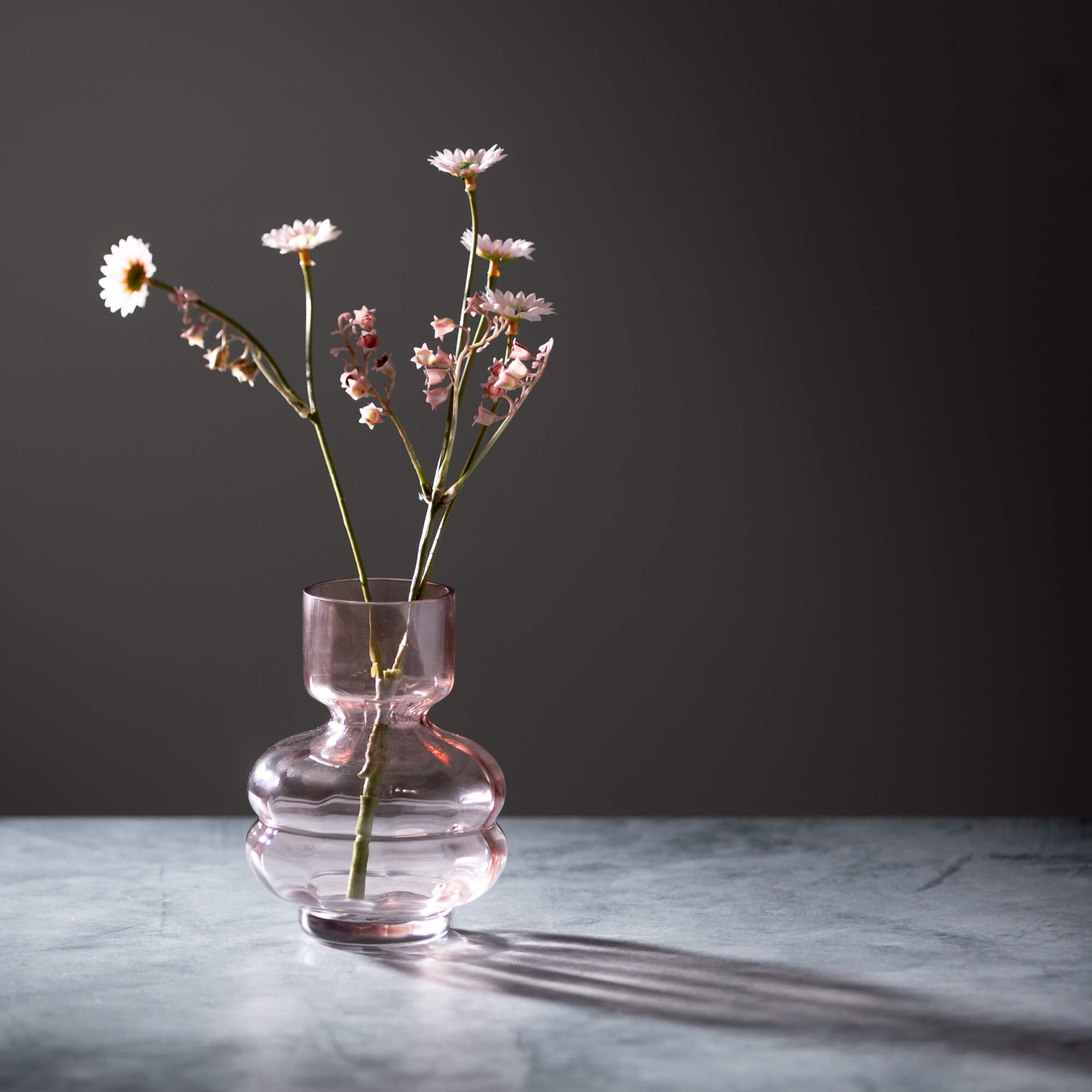 Pink Glass Vase