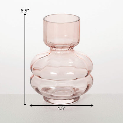 Pink Glass Vase