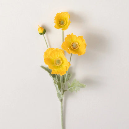 Poppy Stem - Yellow