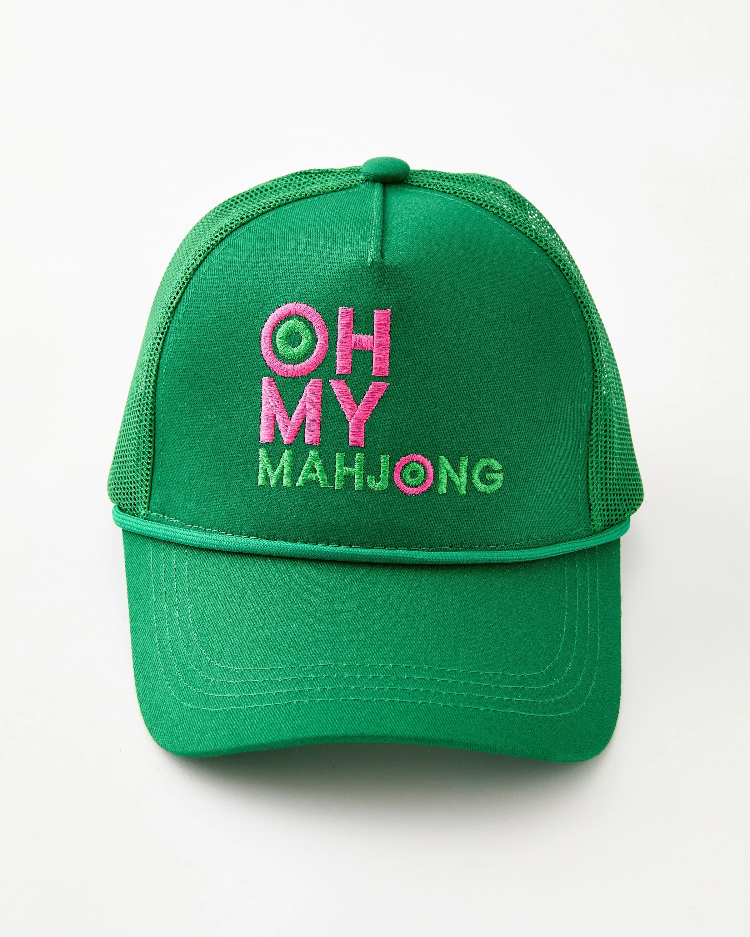 Green Oh My Mahjong Hat