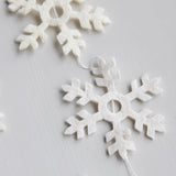 Snowflake Felt Garland - 72"