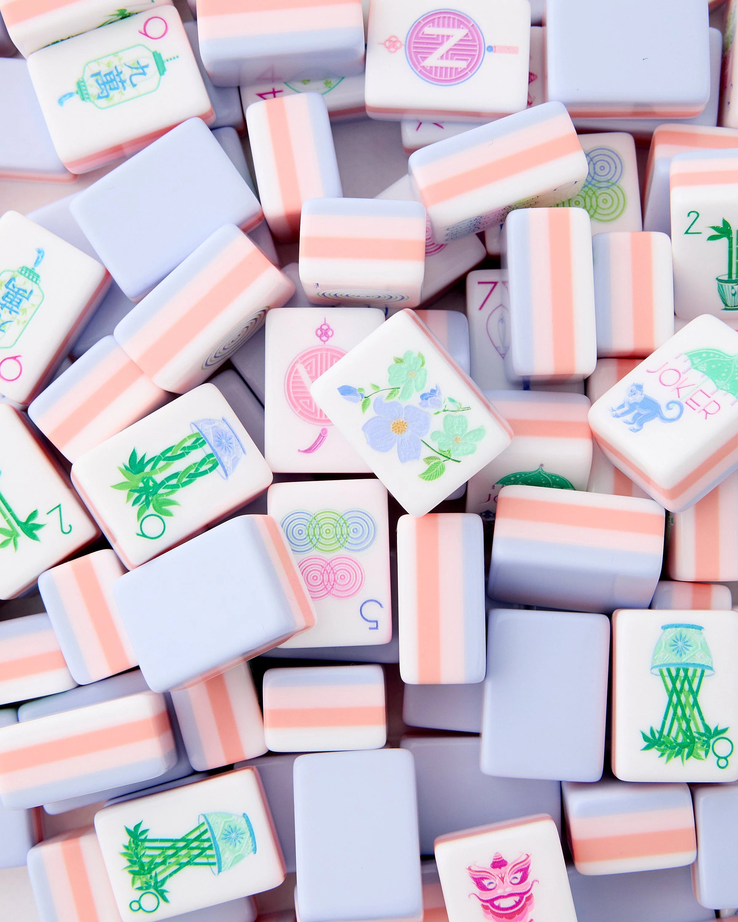 Luminaire Mahjong Tiles
