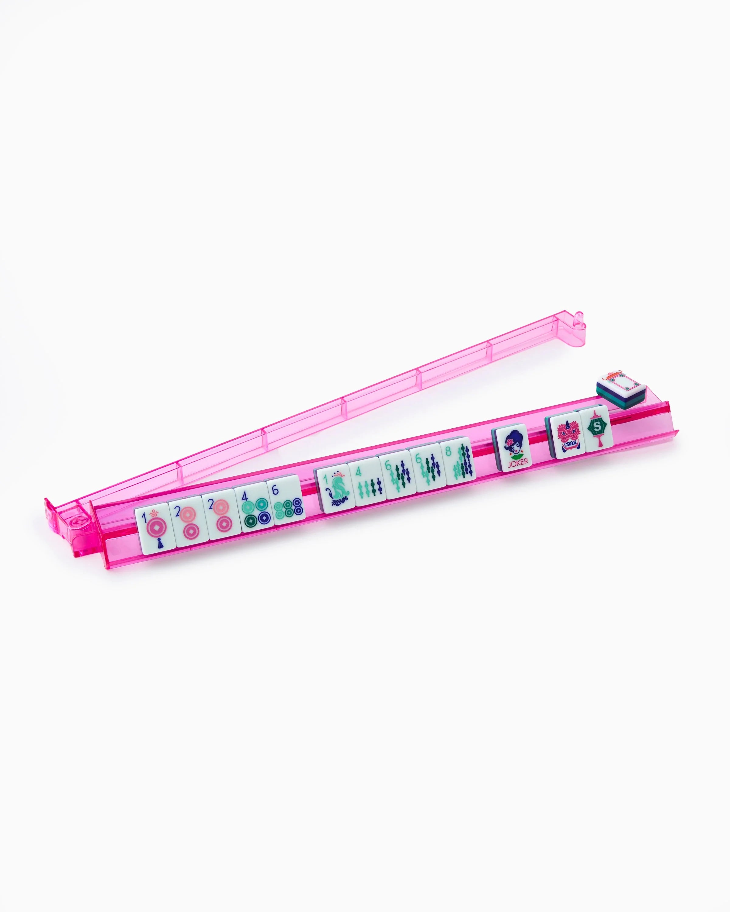 Multicolor Acrylic Rack &amp; Pusher Set