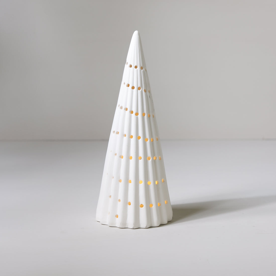 Matte White Lighted Trees