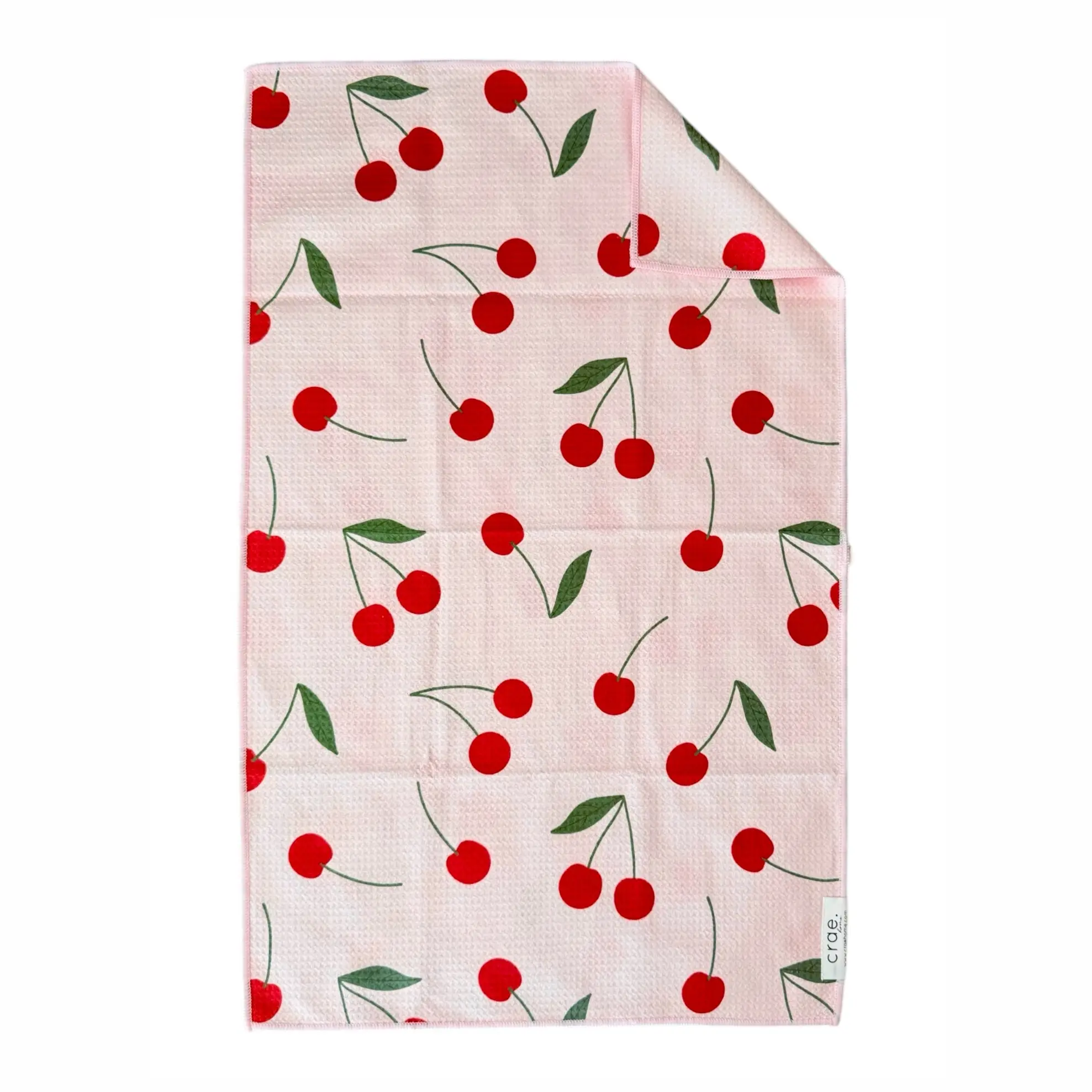 Put A Cherry On It: Double-Sided Hand Towel