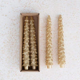 Gold Tree Shaped Tapers