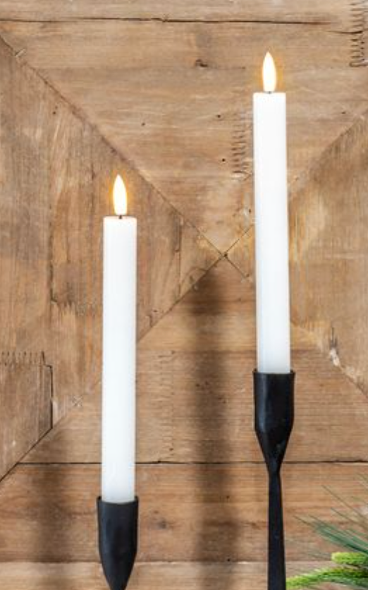 LED Taper Candles - Set of 2