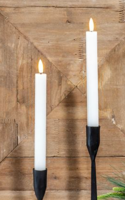 LED Taper Candles - Set of 2