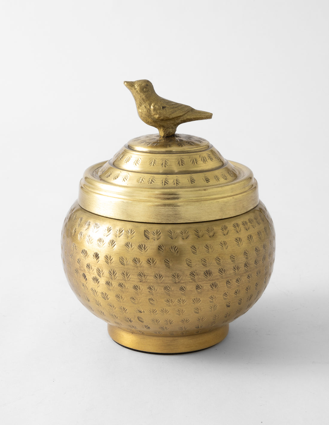 Metal Bird Urn