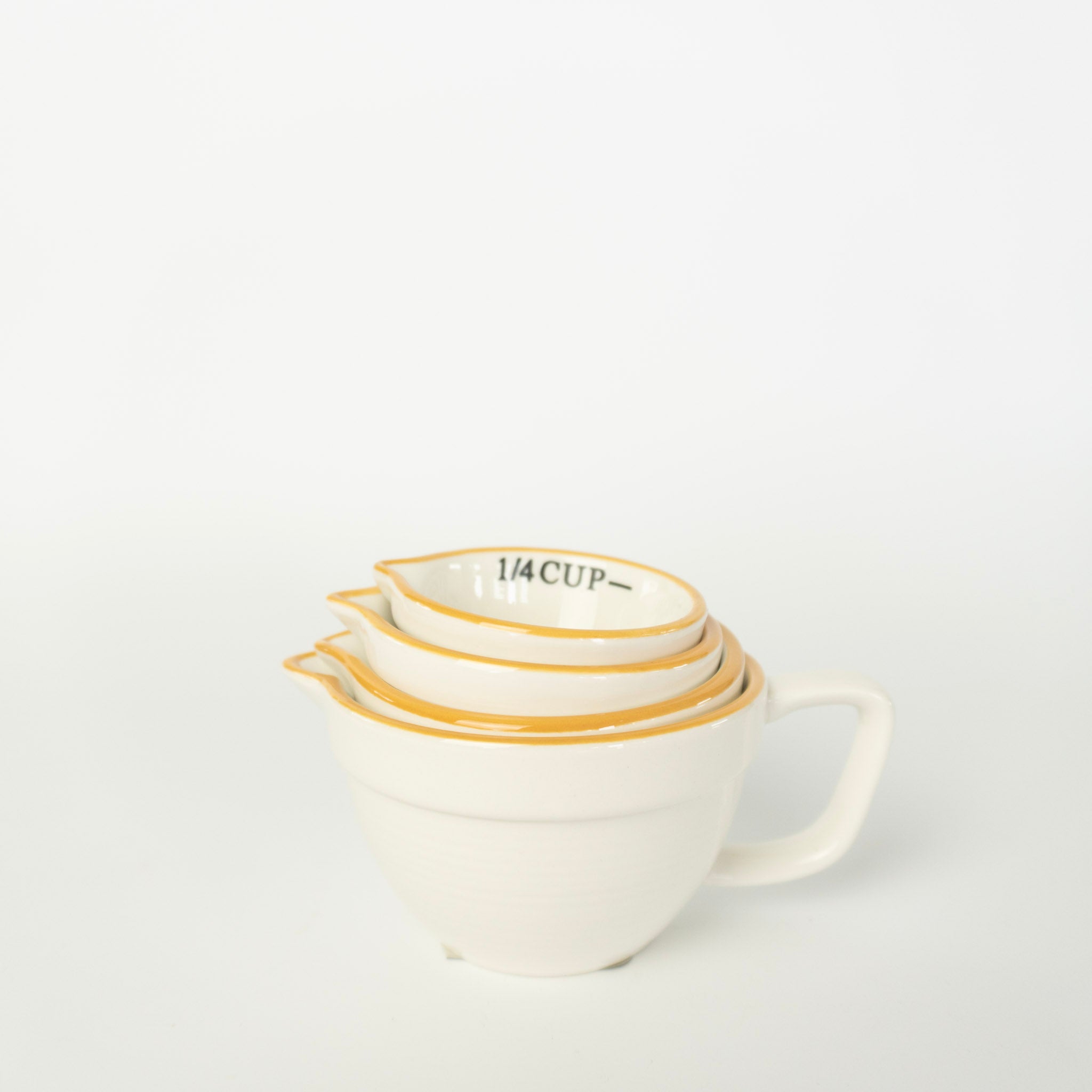 White Measuring Cups