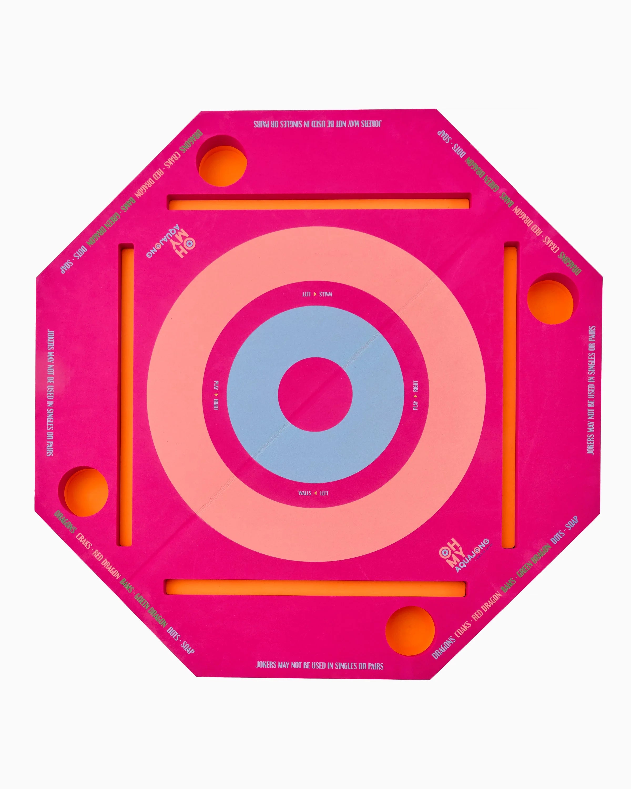 Pink Aqua Jong Pool Mat