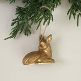 Laying Deer Ornament