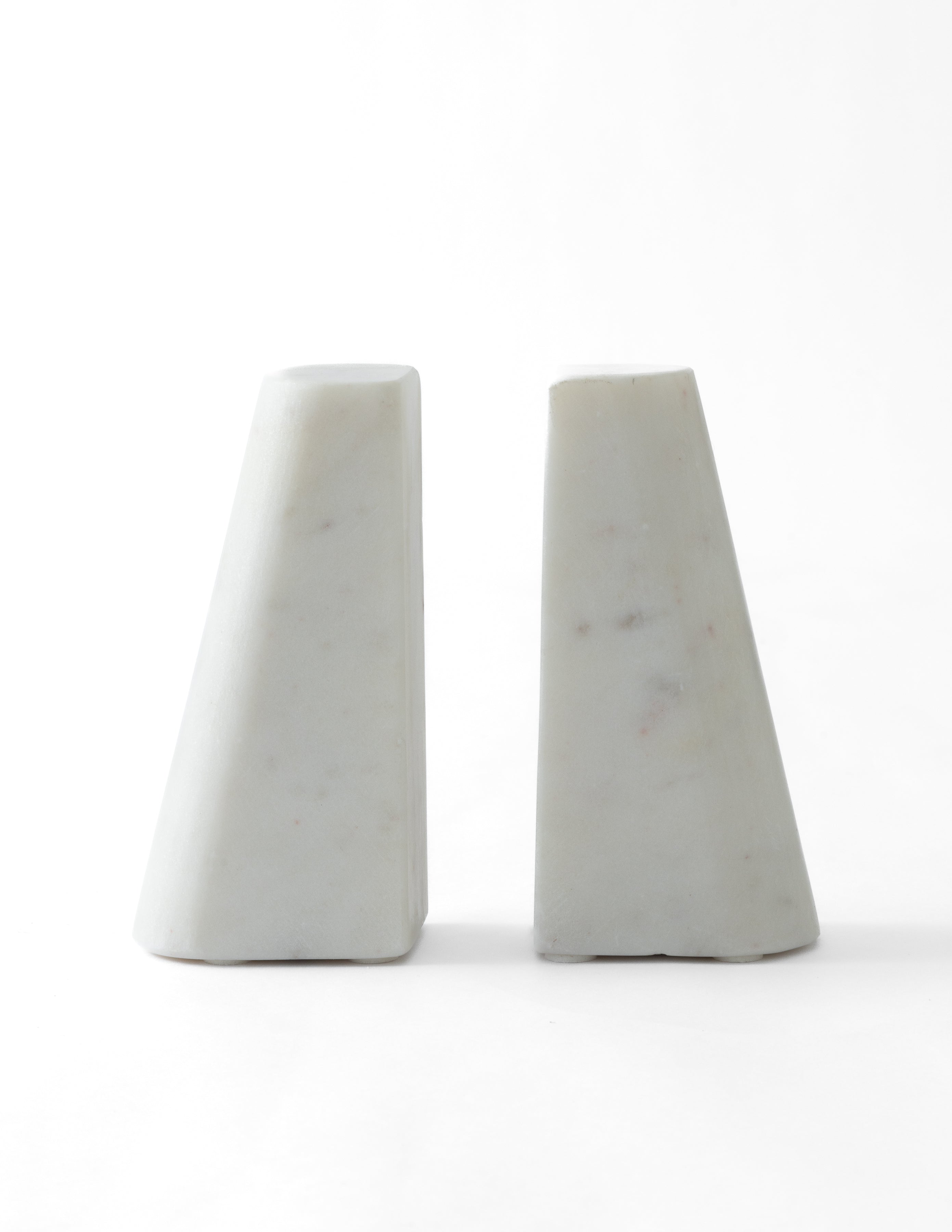 Marble Bookends