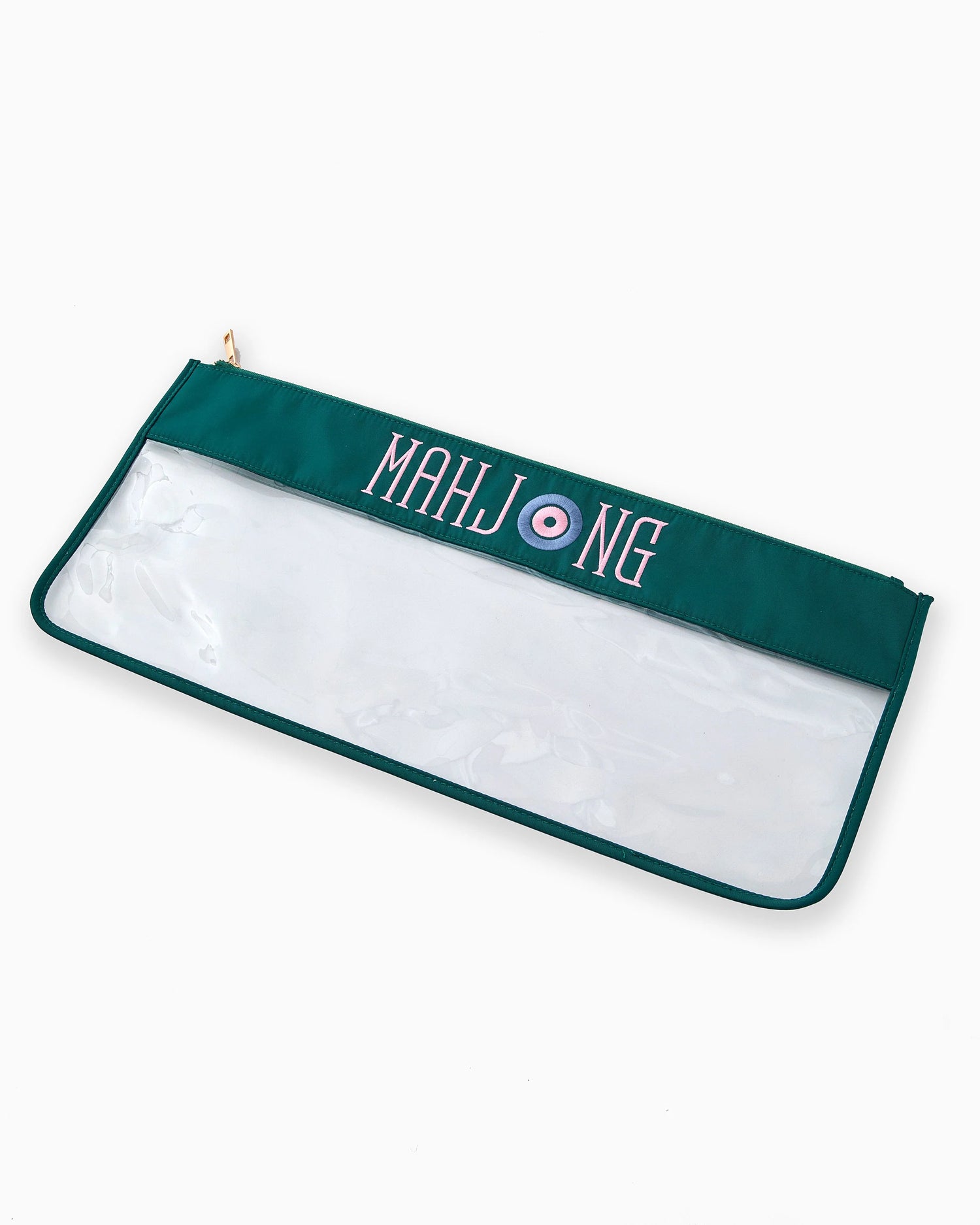 Teal Mahjong Bag