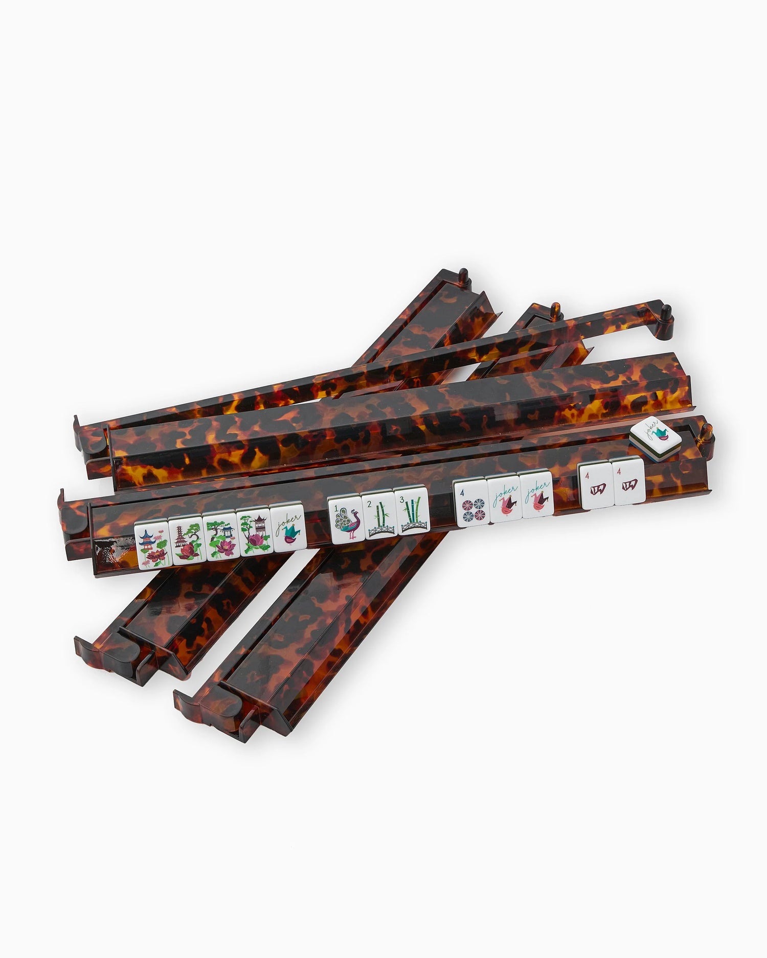Tortoise Shell Rack &amp; Pusher Set