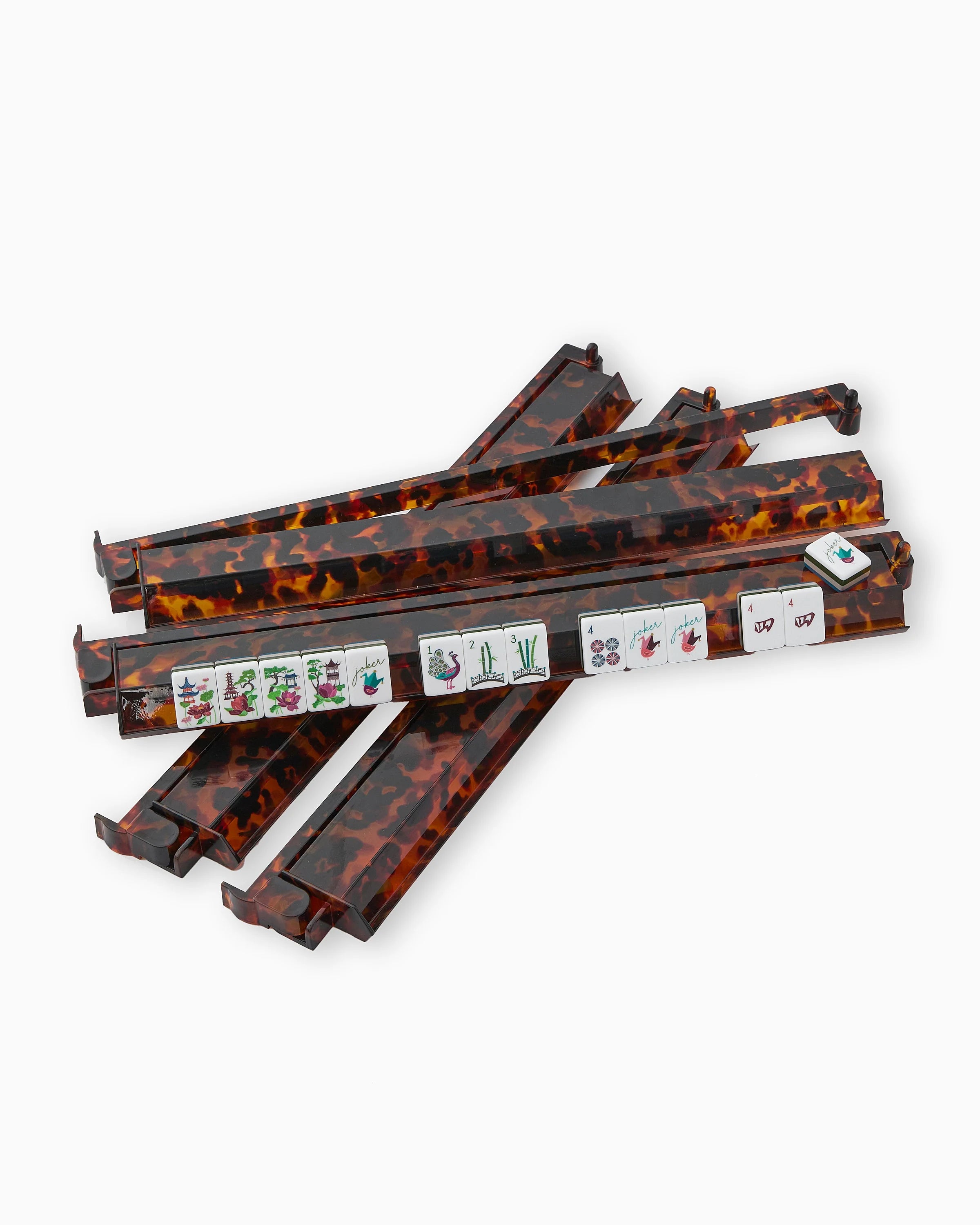 Tortoise Shell Rack &amp; Pusher Set