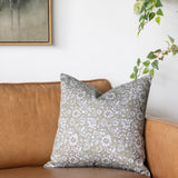 Olive Floral Pillow