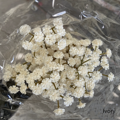 24" Soft Touch Ivory Babysbreath