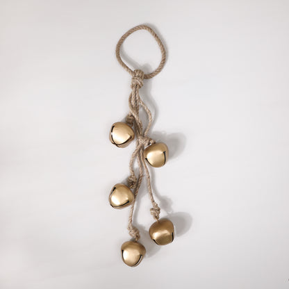 24&quot; Antique Bell w/Jute Hanger