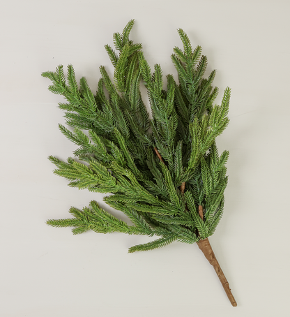 19&quot;  Soft Touch Evergreen Stem