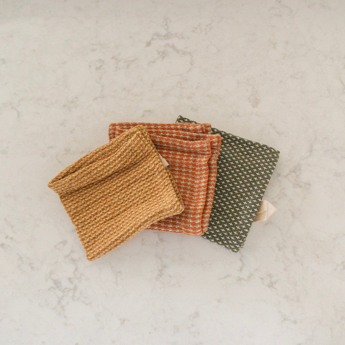 Set of 3 Cotton Dish Cloths