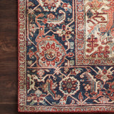 Layla Red / Navy Rug